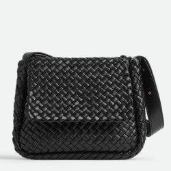 Replica Perfette Imitazioni borse griffate piccola Bottega Veneta Cobble Intrecciato nero imitazioni