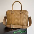 Cartella Grande Bottega Veneta Vitello Intrecciato Marrone