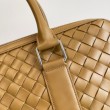 Cartella Grande Bottega Veneta Vitello Intrecciato Marrone