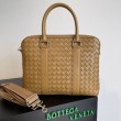 Cartella Grande Bottega Veneta Vitello Intrecciato Marrone