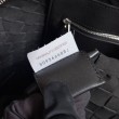 Cartella Grande Bottega Veneta Vitello Intrecciato Nero