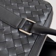 Cartella Grande Bottega Veneta Vitello Intrecciato Nero