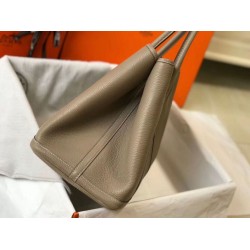 Hermes Garden Party 36 Borsa Grigio Clemence vitello Hermes Garden Party 36 Borsa Grigio Clemence vitello