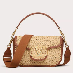 fedele Valentino Alltime Borse a tracolla Raffia naturale