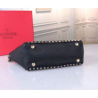 fedele Valentino Piccolo Rockstud Tote Nero Grained Calfskin fedele Valentino Piccolo Rockstud Tote Nero Grained Calfskin
