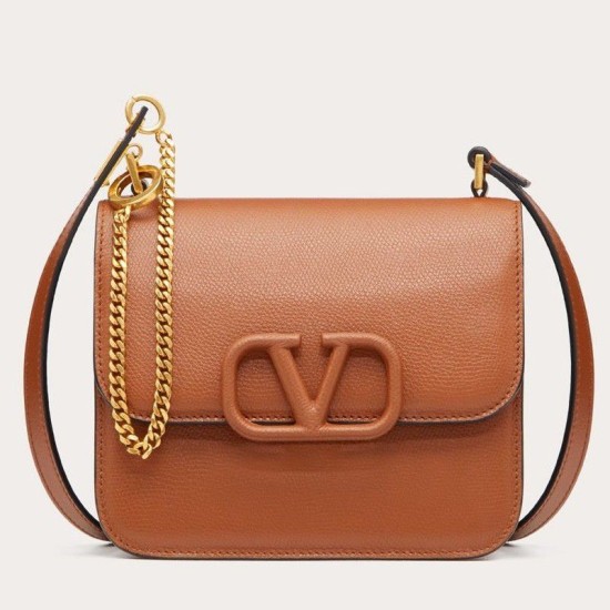 fedele Valentino Piccolo Vsling Borse a tracolla Marrone Granulato