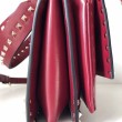 fedele Valentino Rockstud Crossbody Borse Imitazioni Rosso Vitello