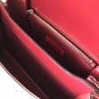 fedele Valentino Rockstud Crossbody Borse Imitazioni Rosso Vitello
