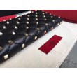 fedele Valentino Rockstud Spike Zip Portafoglio Noir Agnello