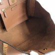 fedele Valentino Roman Stud Tote Borsa Marrone Vitello Granulato