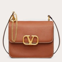 fedele Valentino Vsling Grande Borse a tracolla Marrone Vitello Granulato