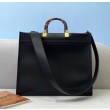 Fendi Sunshine Medium Shopper Borsa vitello nera