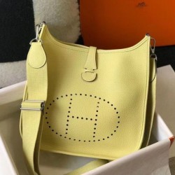 Replica Perfette Hermes Evelyne III 29 PM Borse Firmate  Jaune Poussin Clemence imitazioni