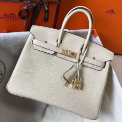 Hermes Birkin 25cm Borsa Beton Clemence