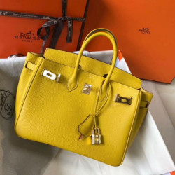 Hermes Birkin 25cm Borse Replica Soleil Clemence