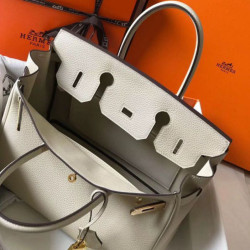 Hermes Birkin 30cm Borsa Beton Clemence