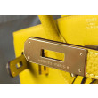 Hermes Birkin 30cm Borsa Gialla Clemence Hermes Birkin 30cm Borsa Gialla Clemence