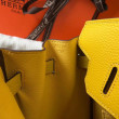 Hermes Birkin 30cm Borsa Gialla Clemence Hermes Birkin 30cm Borsa Gialla Clemence
