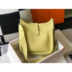 Hermes Evelyne III 29 PM Borse Firmate Replica Jaune Poussin Clemence
