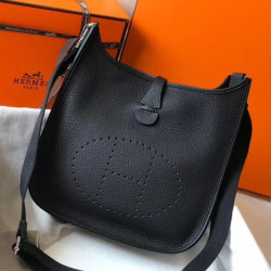 Hermes Evelyne III 29 PM Qualità superiore replica Nero Clemence