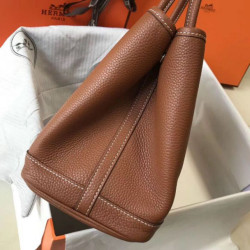 Hermes Garden Party 36 Borse Imitazioni Oro Clemence vitello