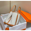 Hermes Garden Party 36cm Borsa Replica 1:1 Toile e Oro