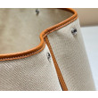 Hermes Garden Party 36cm Borsa Replica 1:1 Toile e Oro