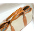 Hermes Garden Party 36cm Borsa Replica 1:1 Toile e Oro