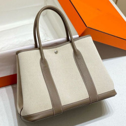 Hermes Garden Party 36cm Borsa Toile e Talpa