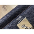Hermes Kelly 32cm Retourne Borsa Blu Navy Clemence Hermes Kelly 32cm Retourne Borsa Blu Navy Clemence