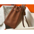 Hermes Kelly 32cm Retourne Borsa Oro Clemence Hermes Kelly 32cm Retourne Borsa Oro Clemence