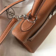 Hermes Kelly 32cm Retourne Borsa Oro Clemence Hermes Kelly 32cm Retourne Borsa Oro Clemence