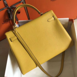 Hermes Kelly 32cm Retourne Borsa Soleil Clemence