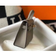 Hermes Kelly Mini II Borsa Gris Asphalt Epsom Hermes Kelly Mini II Borsa Gris Asphalt Epsom