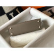Hermes Kelly Mini II Borsa Gris Asphalt Epsom Hermes Kelly Mini II Borsa Gris Asphalt Epsom