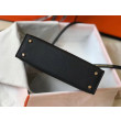 Hermes Kelly Mini II Imitazioni borse griffate Nero Epsom Hermes Kelly Mini II Imitazioni borse griffate Nero Epsom