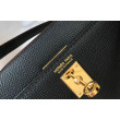 Hermes Kelly Mini II Imitazioni borse griffate Nero Epsom Hermes Kelly Mini II Imitazioni borse griffate Nero Epsom