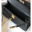 Hermes Kelly Mini II Imitazioni borse griffate Nero Epsom Hermes Kelly Mini II Imitazioni borse griffate Nero Epsom