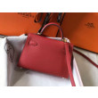 Hermes Kelly Mini II Qualità superiore replica Rouge Vif Epsom Hermes Kelly Mini II Qualità superiore replica Rouge Vif Epsom