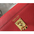 Hermes Kelly Mini II Qualità superiore replica Rouge Vif Epsom Hermes Kelly Mini II Qualità superiore replica Rouge Vif Epsom