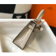 Hermes Kelly Mini II Borsa Taupe Embossed Crocodile Hermes Kelly Mini II Borsa Taupe Embossed Crocodile
