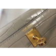 Hermes Kelly Mini II Borsa Taupe Embossed Crocodile Hermes Kelly Mini II Borsa Taupe Embossed Crocodile