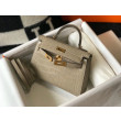 Hermes Kelly Mini II Borsa Taupe Embossed Crocodile Hermes Kelly Mini II Borsa Taupe Embossed Crocodile