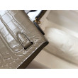 Hermes Kelly Mini II Borsa Taupe Embossed Crocodile Hermes Kelly Mini II Borsa Taupe Embossed Crocodile