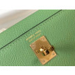 Hermes Kelly Mini II Borsa Vert Criquet Epsom Hermes Kelly Mini II Borsa Vert Criquet Epsom