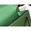 Hermes Kelly Mini II Borsa Vert Criquet Epsom Hermes Kelly Mini II Borsa Vert Criquet Epsom