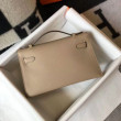 Hermes Kelly Pochette Borsa Gris Tourterelle Epsom Hermes Kelly Pochette Borsa Gris Tourterelle Epsom