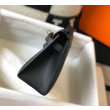 Hermes Kelly Pochette Imitazioni borse griffate Nero Epsom