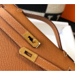 Hermes Kelly Pochette Borse Replica Oro Epsom