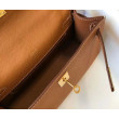 Hermes Kelly Pochette Borse Replica Oro Epsom